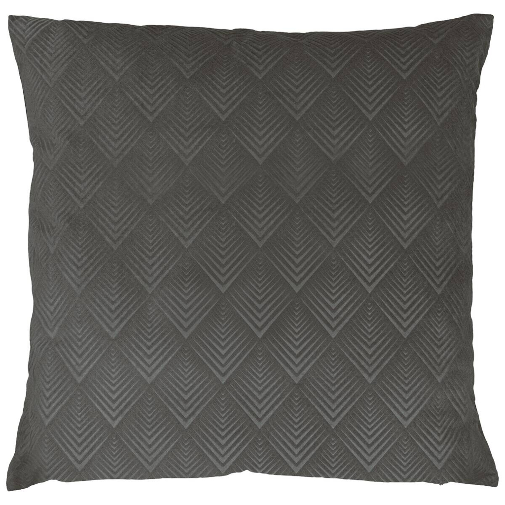 Dekokissen grau Polyester B/L: ca. 45x45 cm