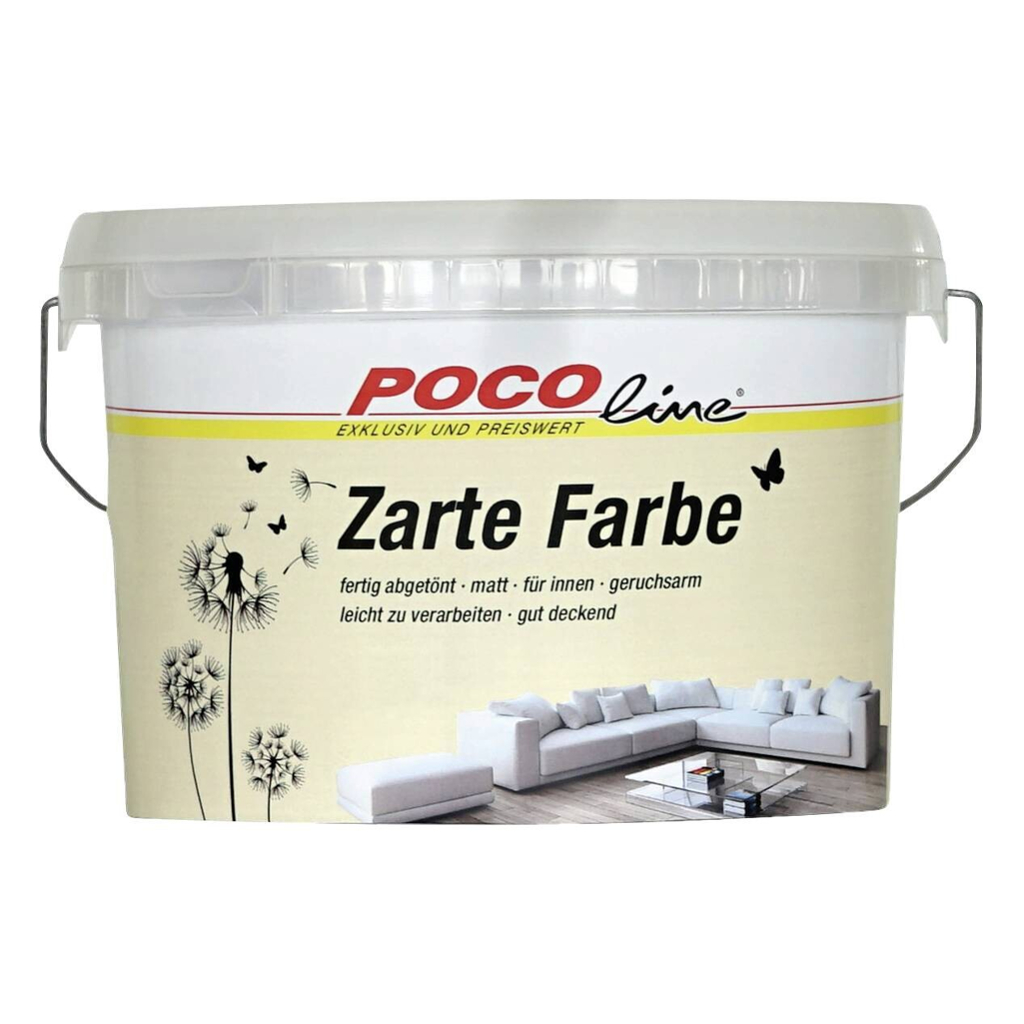 POCOline Raumfarbe Zarte Farben Vanilleblüte ca. 10 l