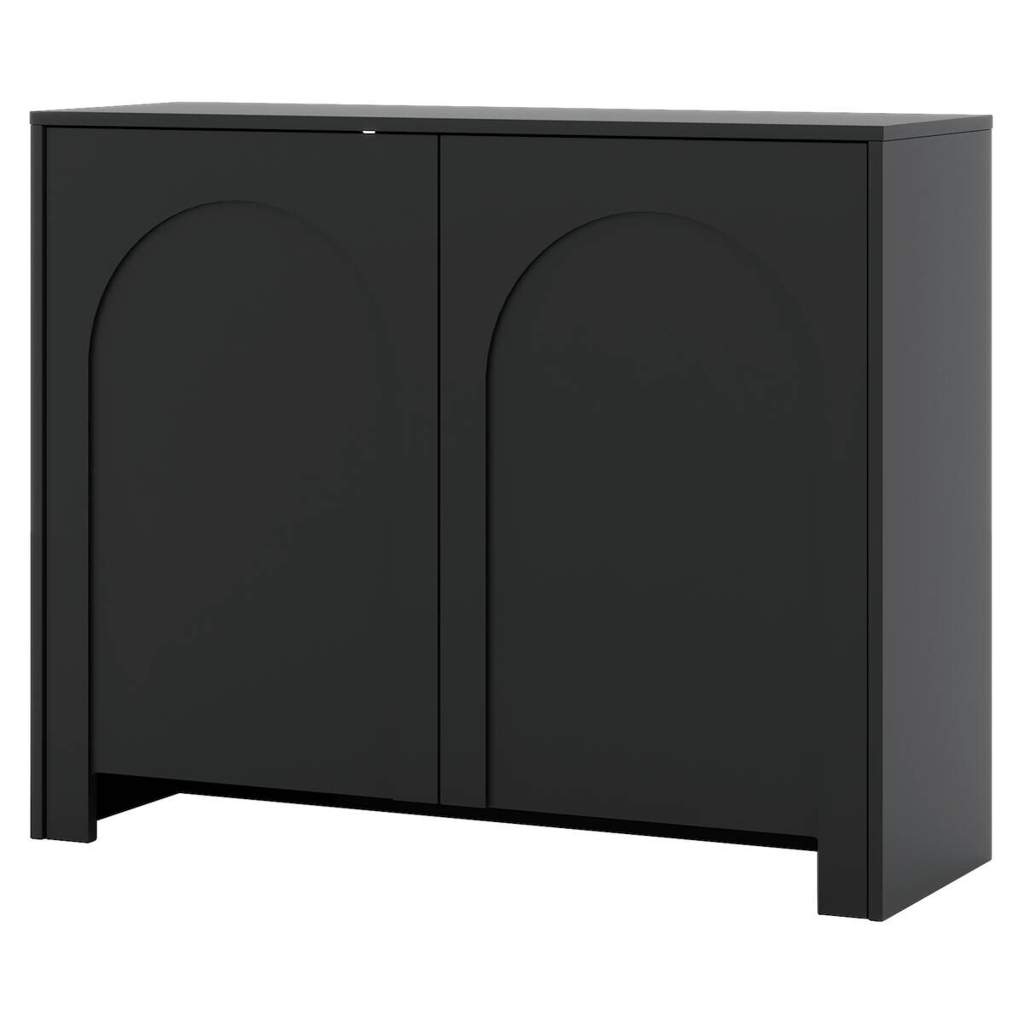 Kommode ARCO schwarz B/H/T: ca. 100x81x35 cm