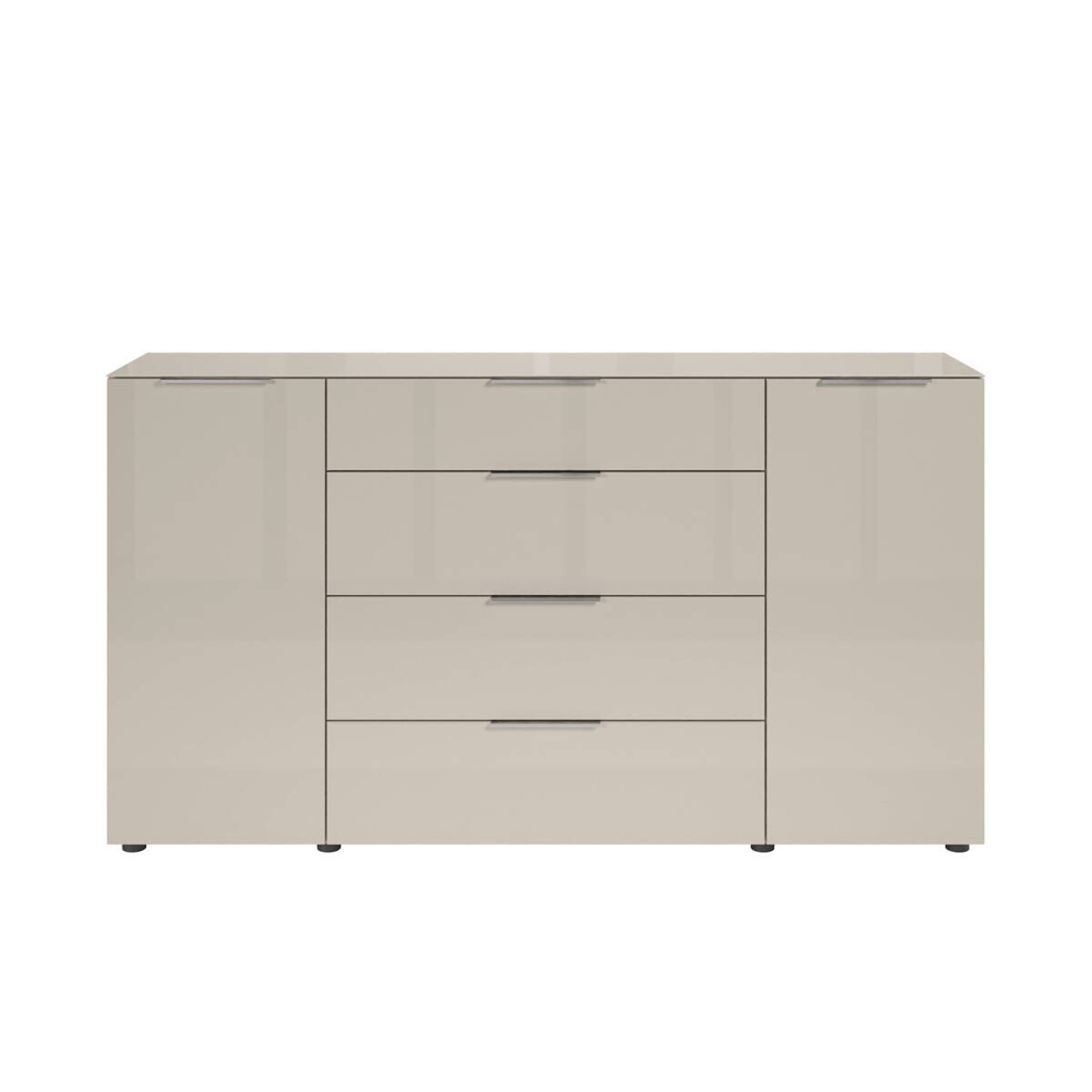 Kommode Santorin Kaschmir Chrom B/H/T: ca. 180x99x40 cm