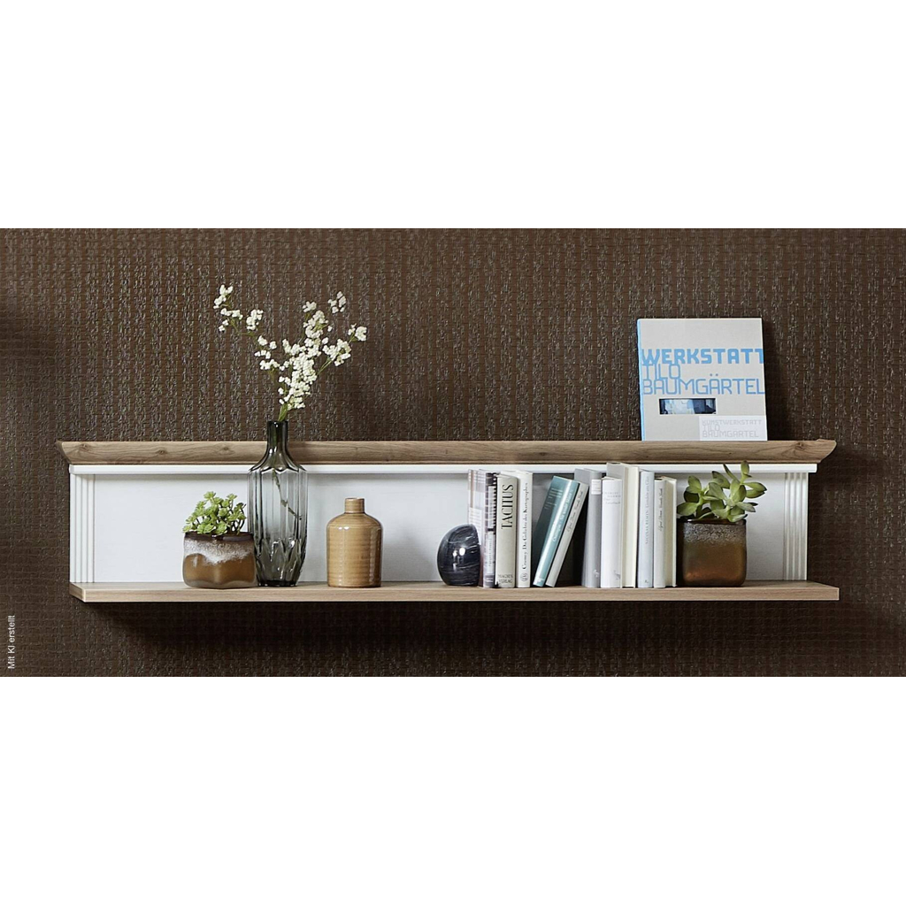 Wandboard Jasmin Eiche Artisan Nachbildung Pinie Nachbildung B/H/T: ca. 142x29x20 cm