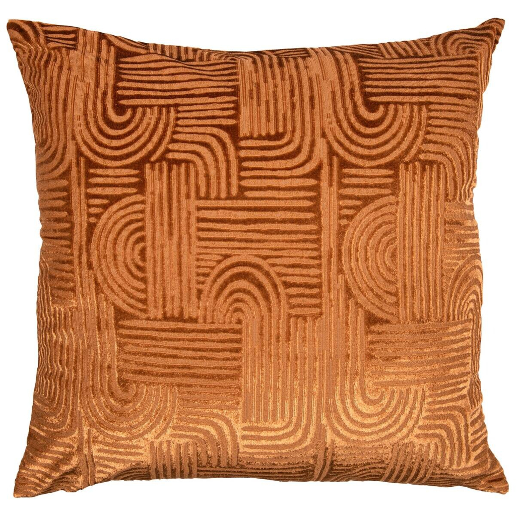 Dekokissen Kupfer Polyester