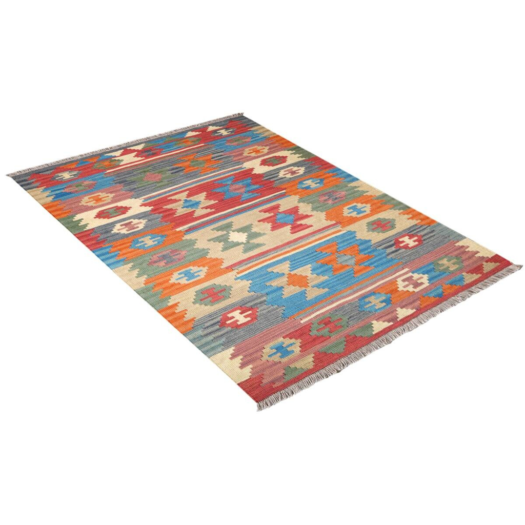 PersaTepp Teppich Kelim Gashgai bunt B/H/L: ca. 104x1x153 cm