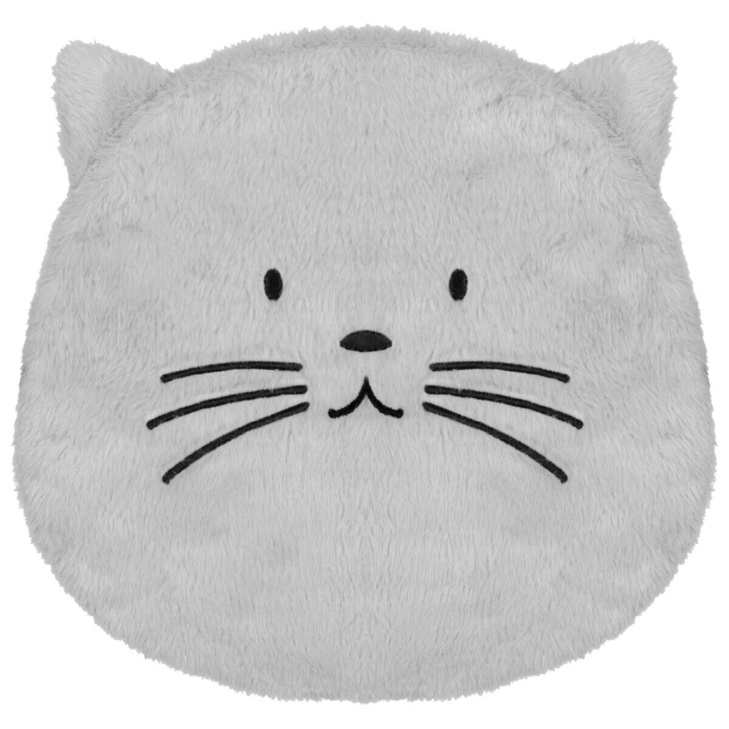 Dekokissen grau Polyester B/L: ca. 35x32 cm