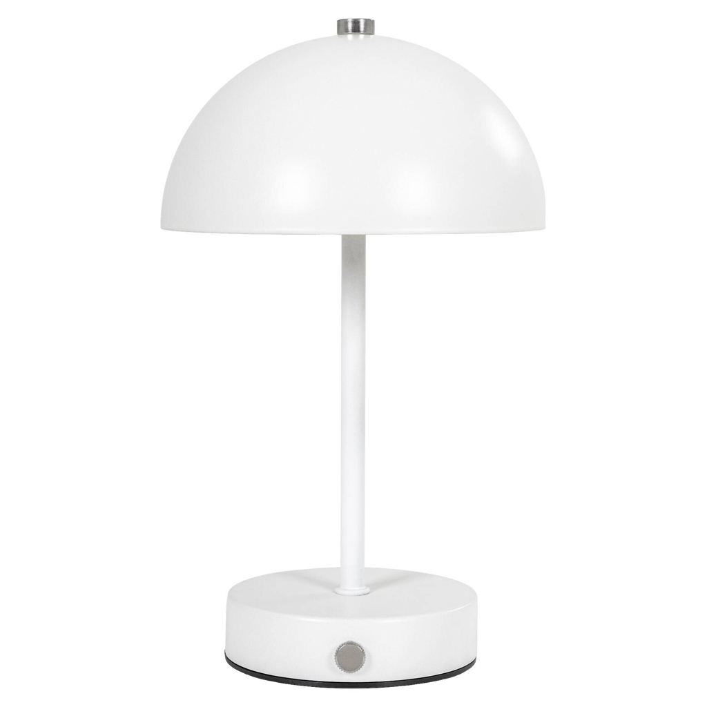 Tischleuchte Holt weiß Metall B/H/L: ca. 15x25x15 cm