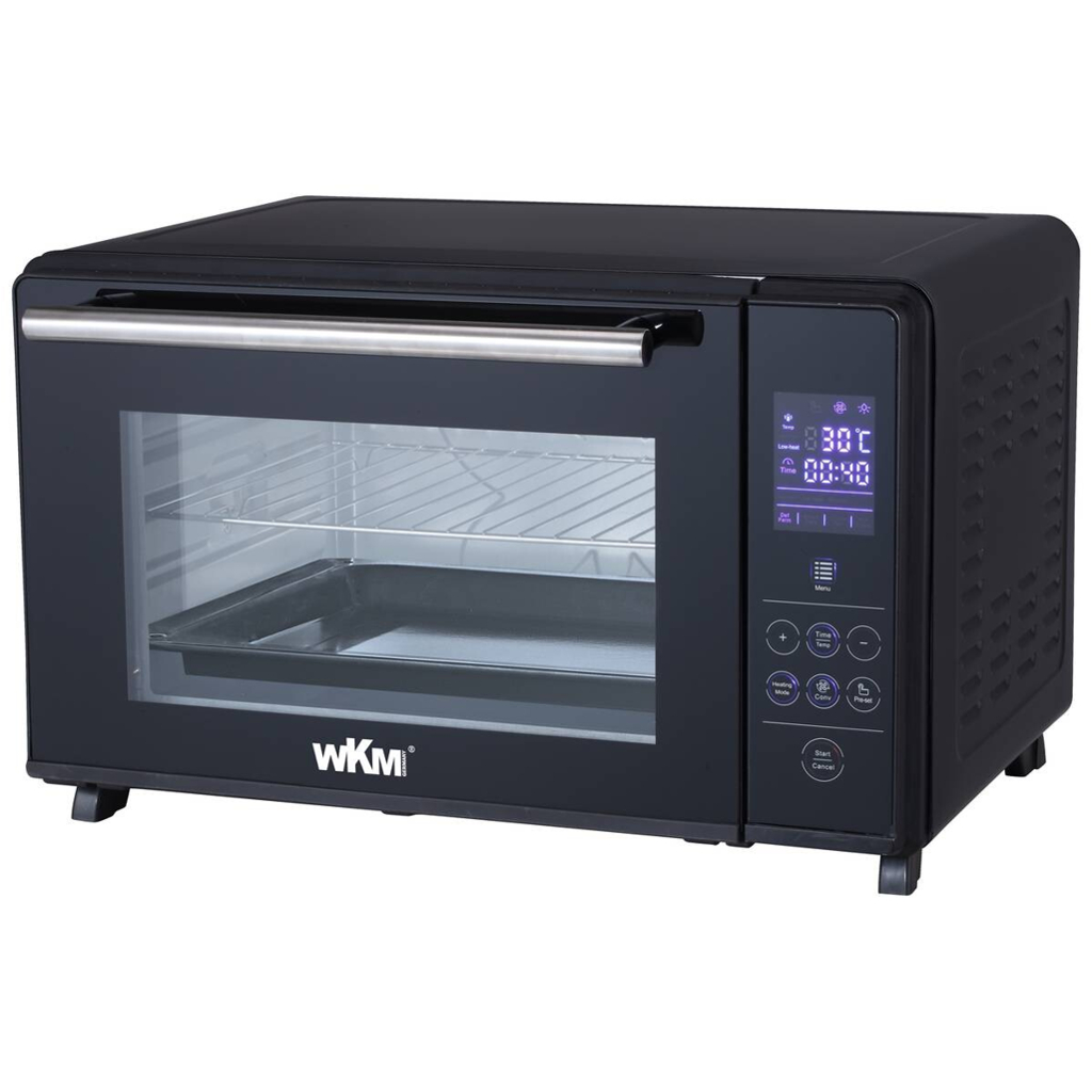 WKM Mini-Backofen DTO-1600.30H schwarz Metall B/H/T: ca. 51x32x41 cm ca. 30 l