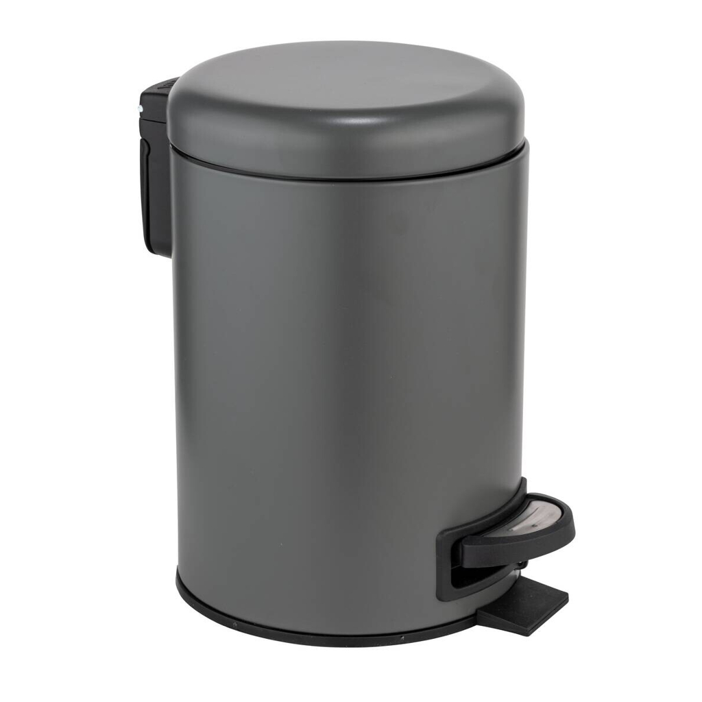Kosmetikeimer anthrazit Edelstahl ca. 3 l