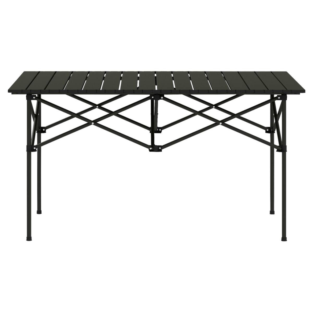 Outsunny Campingtisch schwarz Aluminium B/H/L: ca. 55x50x95 cm