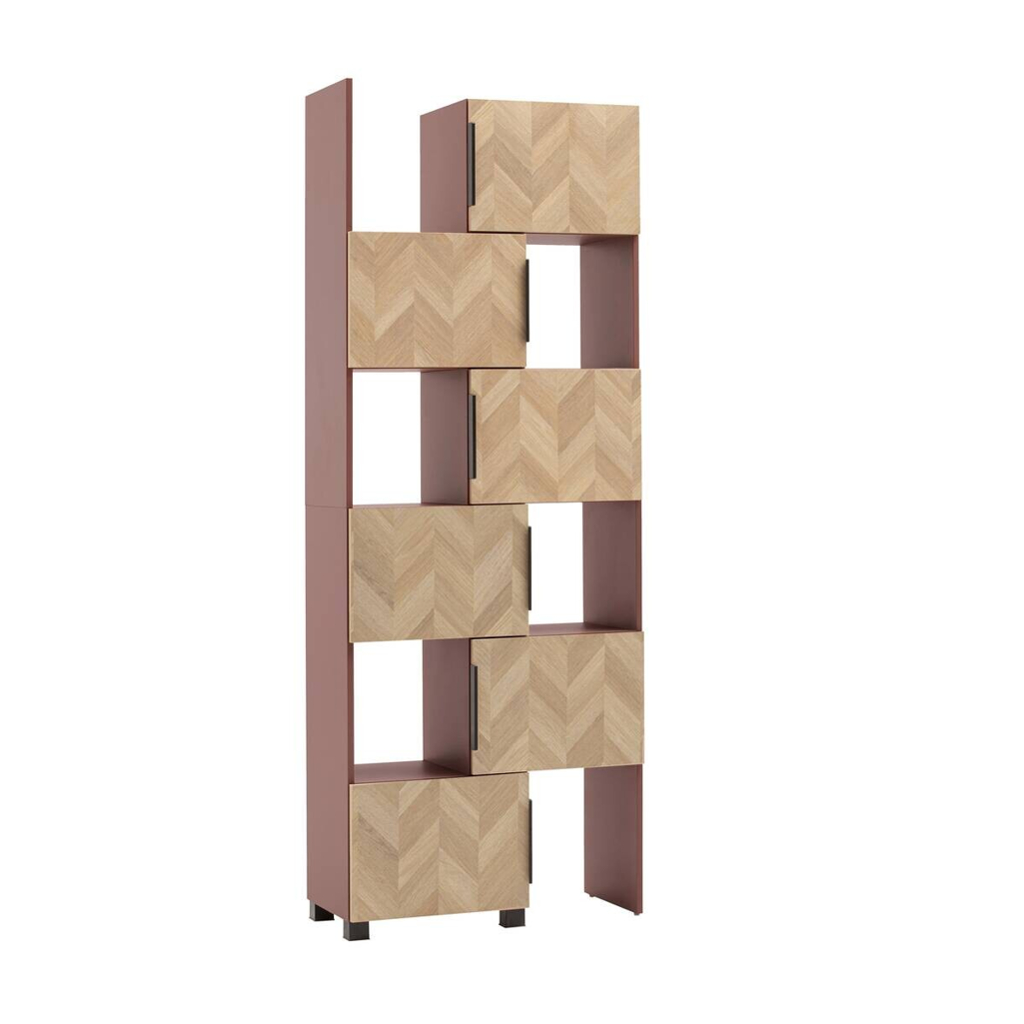 Regal Piazza mauve B/H/T: ca. 78x101,6x34,7 cm