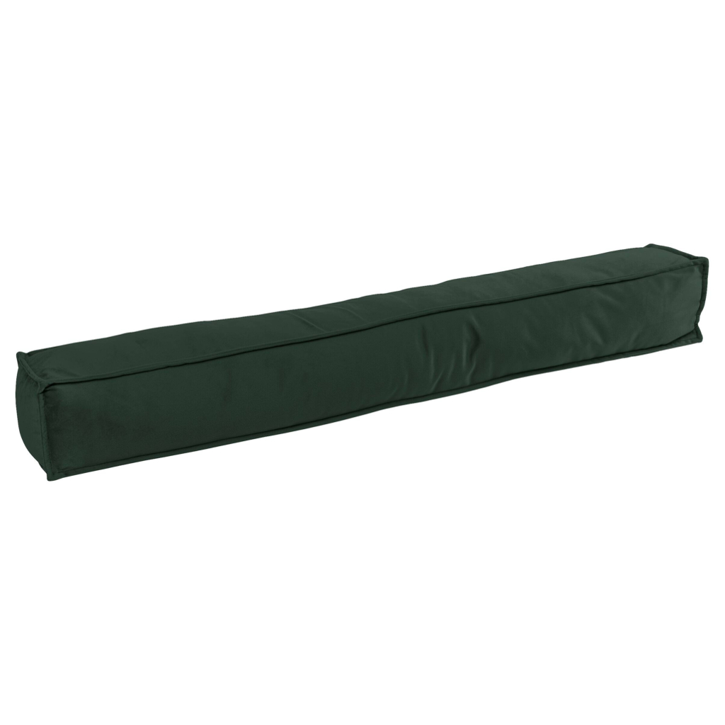 Zugluftstopper dunkelgrün Polyester B/H/L: ca. 90x12x12 cm