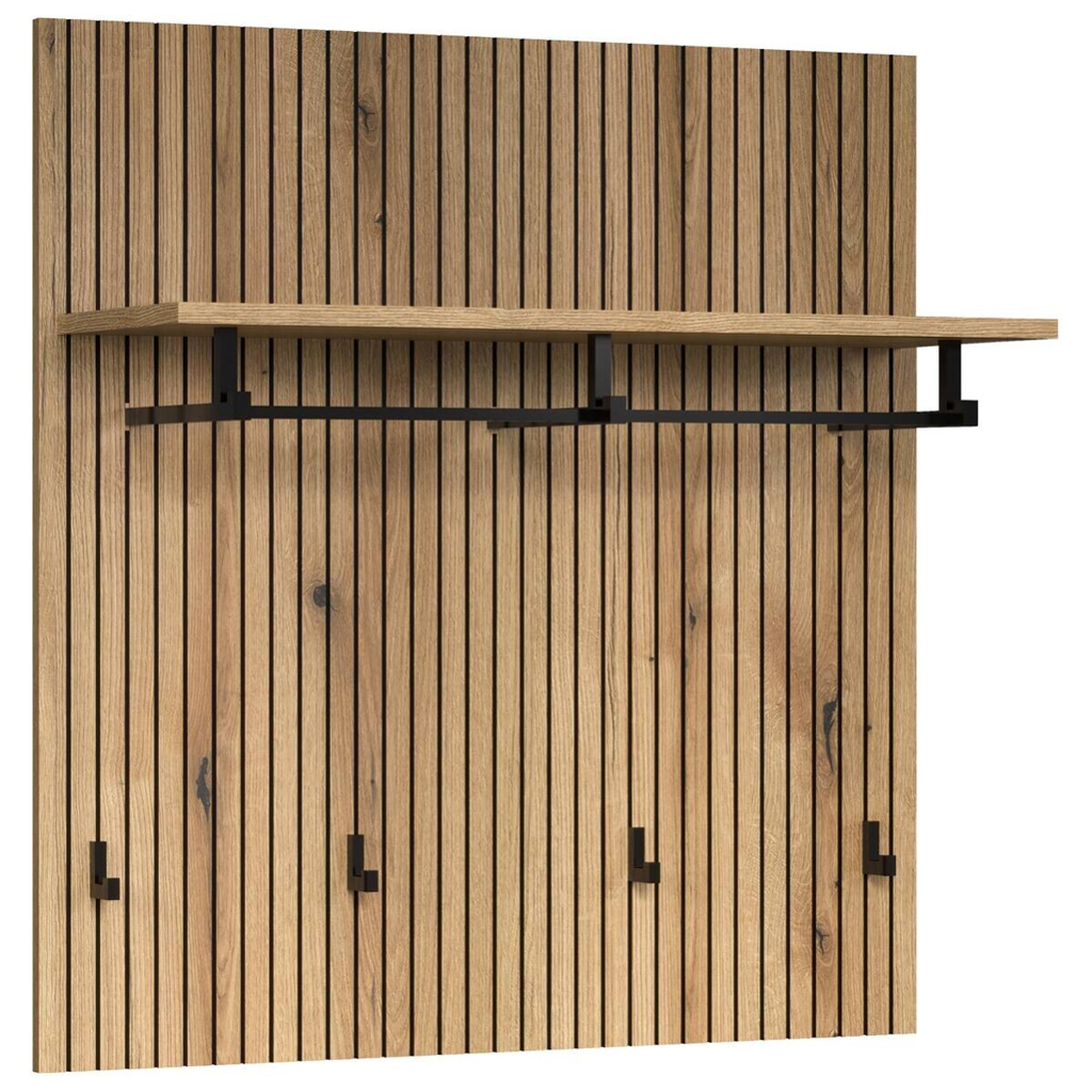Garderobenpaneel Pure Bliss Eiche Evoke Oak Nachbildung B/H/T: ca. 80x84x28 cm