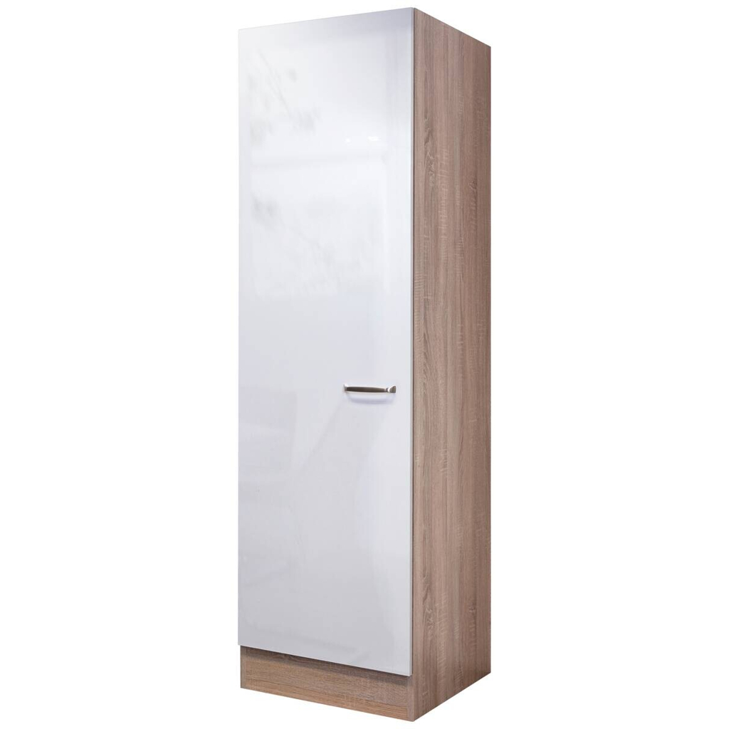 Unterschrank Valero weiß Hochglanz B/H/T: ca. 50x200x57 cm