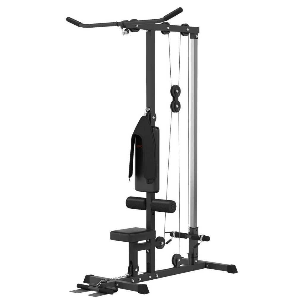 SPORTNOW Kraftstation schwarz Kunstleder B/H/L: ca. 108x197x140 cm