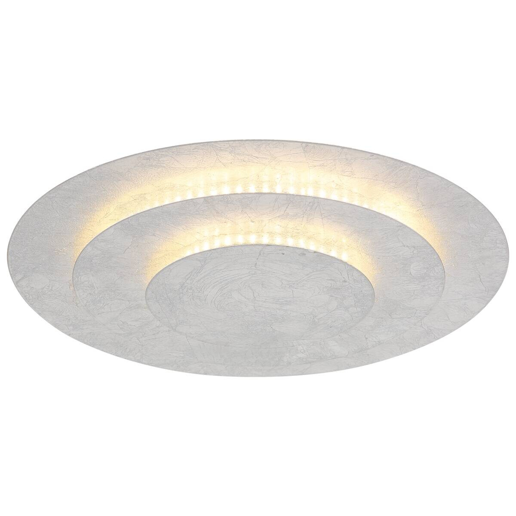 GLOBO LED-Deckenleuchte Heda 48465-24S silber Metall H/D: ca. 7x35 cm