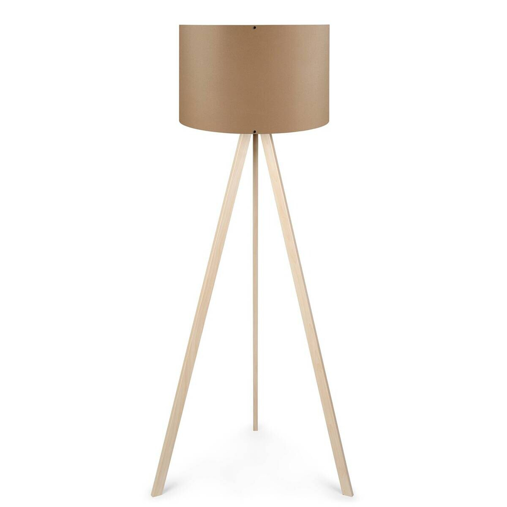 Opviq Stehlampe MDF PVC B/H/T/L/D: ca. 38x140x38x38x38 cm E27 1 Brennstellen