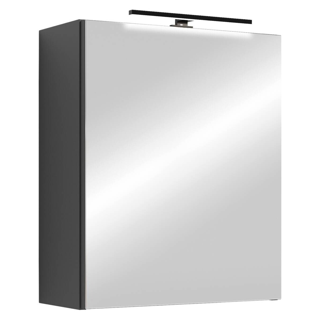 Spiegelschrank SPREE anthrazit B/H/T: ca. 50x60x15 cm