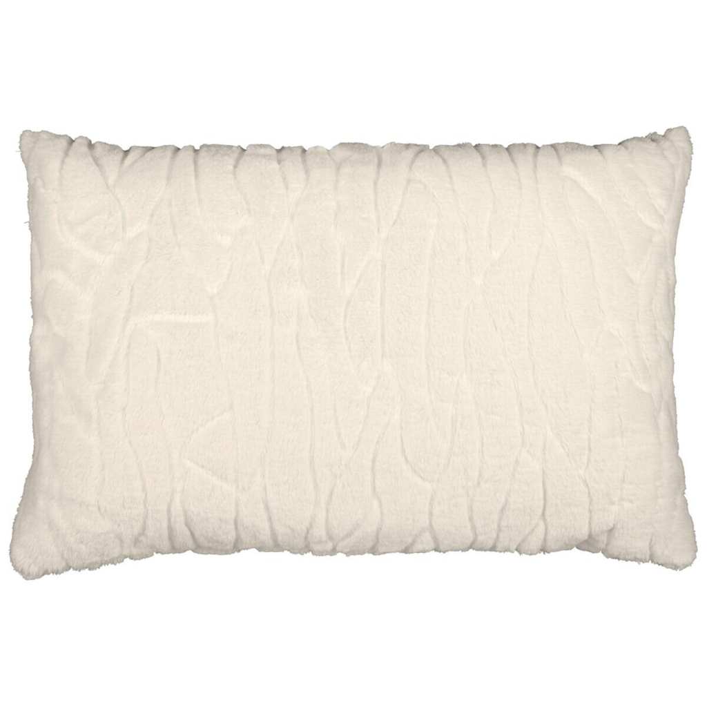 Dekokissen offwhite Polyester B/L: ca. 60x40 cm