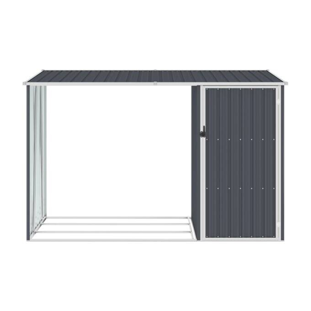 vidaXL Gartenhaus anthrazit B/H: ca. 245x159 cm