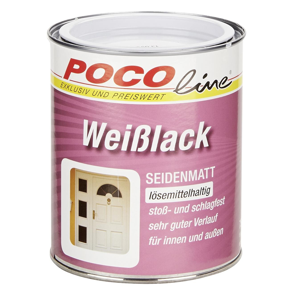 Weißlack weiß seidenmatt ca. 0,75 l