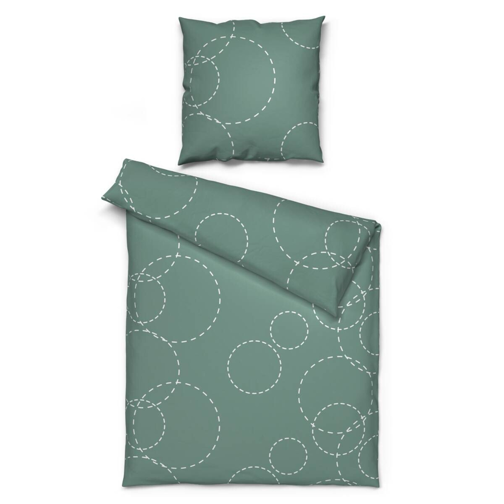 Microfaser Bettwäsche mint Polyester B/L: ca. 135x200 cm