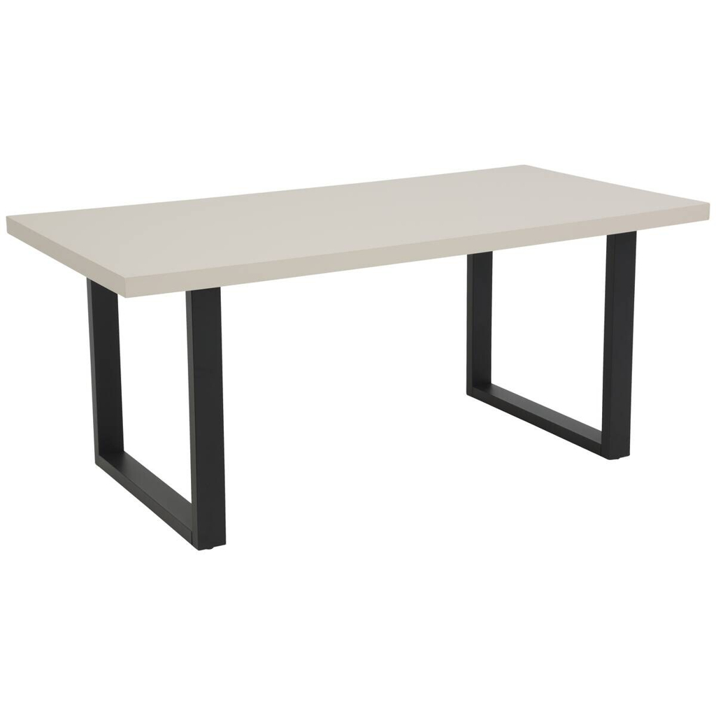 Esstisch Meran schwarz Cashmere B/H/T: ca. 180x76x90 cm