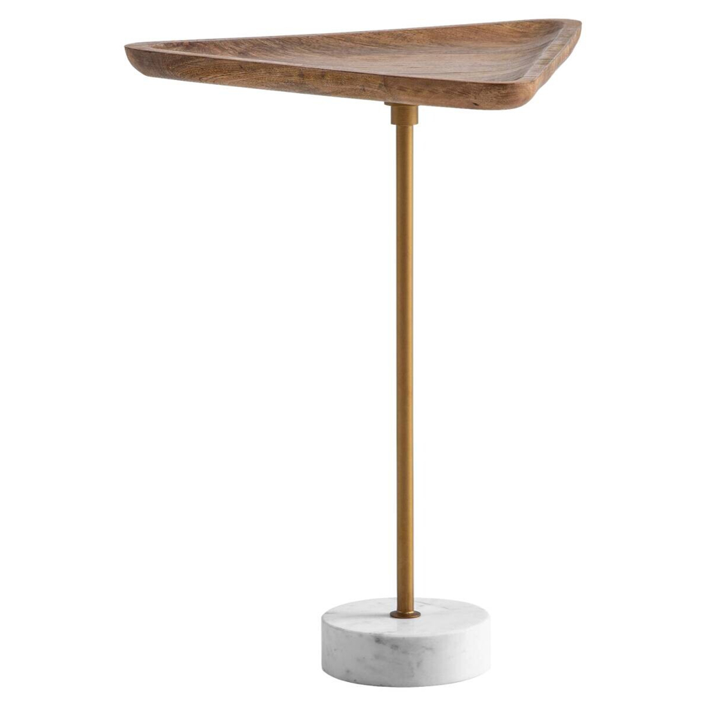Beistelltisch Mango Marmor B/H/T: ca. 45x55x40 cm