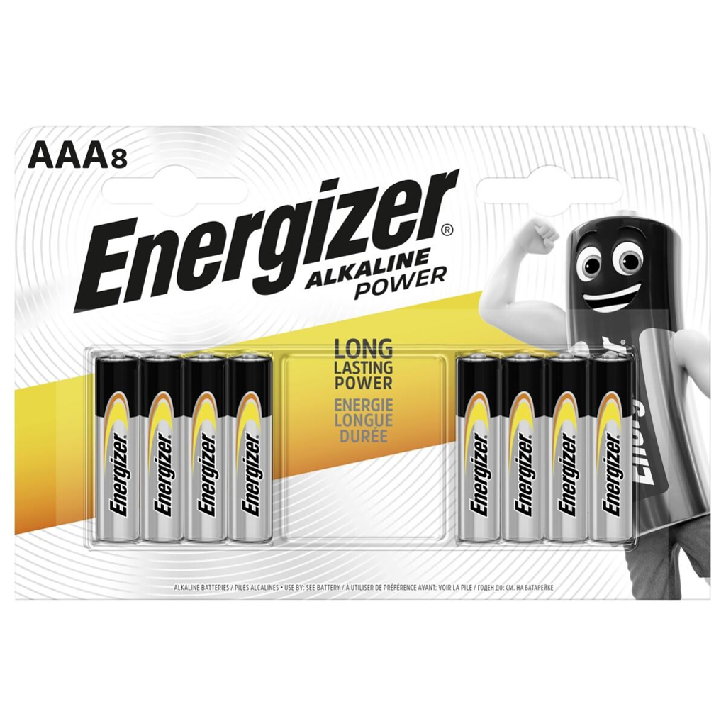 Energizer Batterie Power AAA/Micro (LR03) 8er Pack