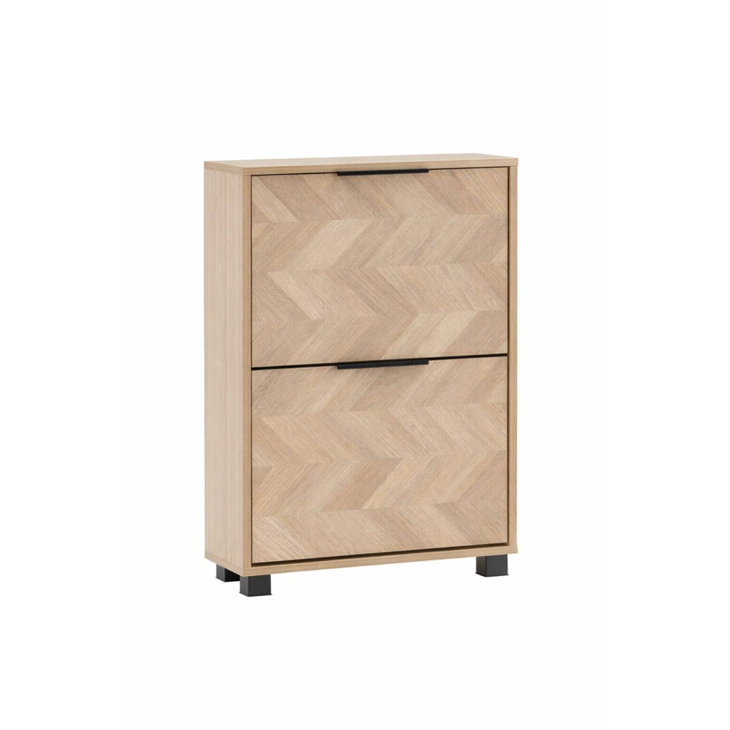 Schuhkipper Piazza, 2er Eiche Nachbildung B/H/T: ca. 59,8x85,7x19,55 cm