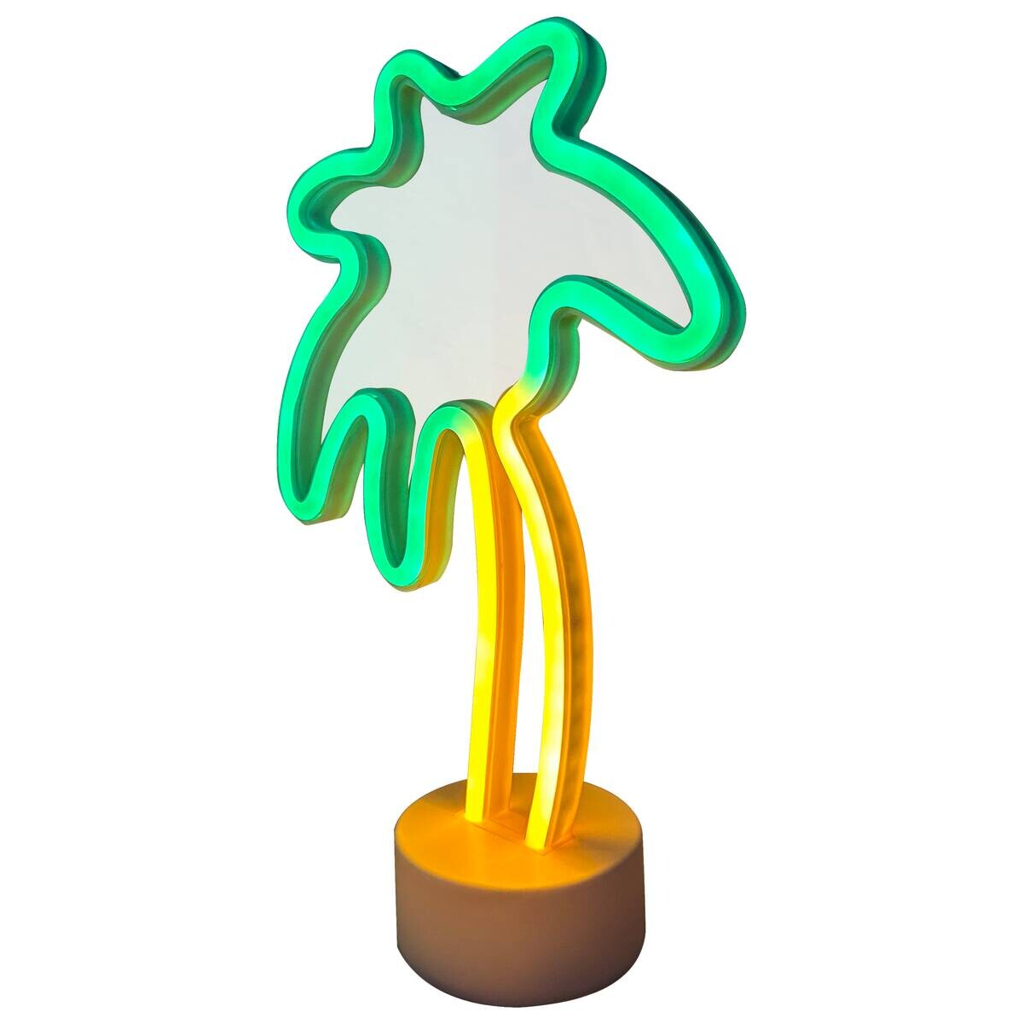 POCOline LED-Neon-Leuchte Palme B/H/L: ca. 18,5x8,5x29,5 cm