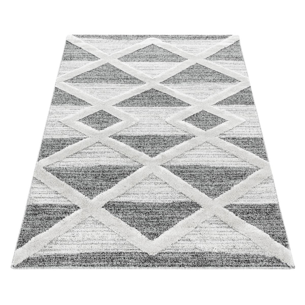Ayyildiz Teppich PISA grau B/L: ca. 240x340 cm