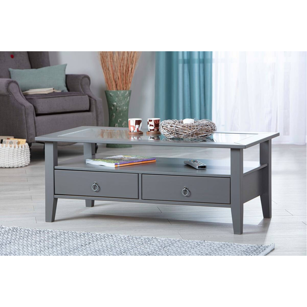 Inter Link Couchtisch Provence 7 grau Kiefer