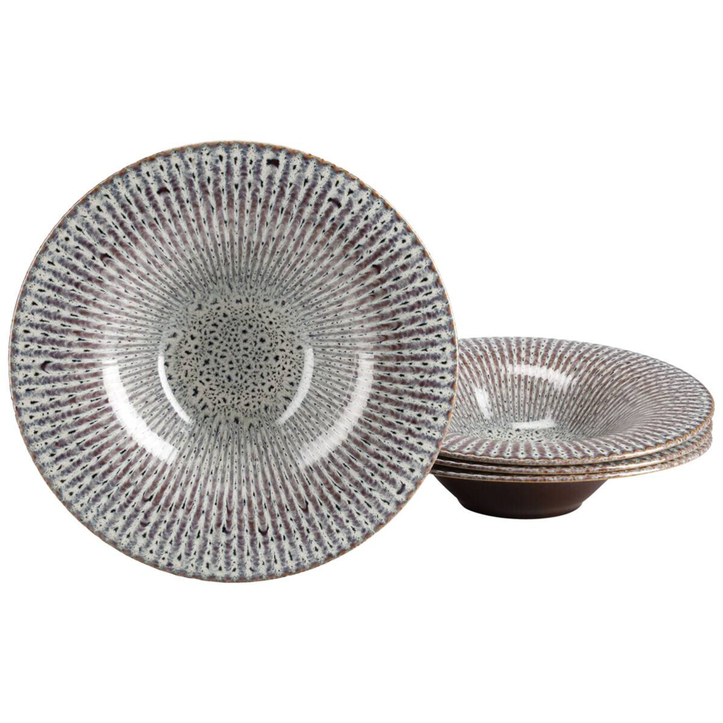 Teller sand Steinzeug D: ca. 30,5 cm