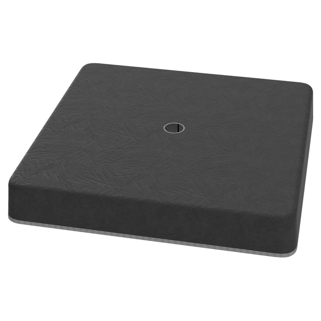 Outsunny Schirmgewichte schwarz Polyester B/H/L: ca. 89x10,5x89 cm