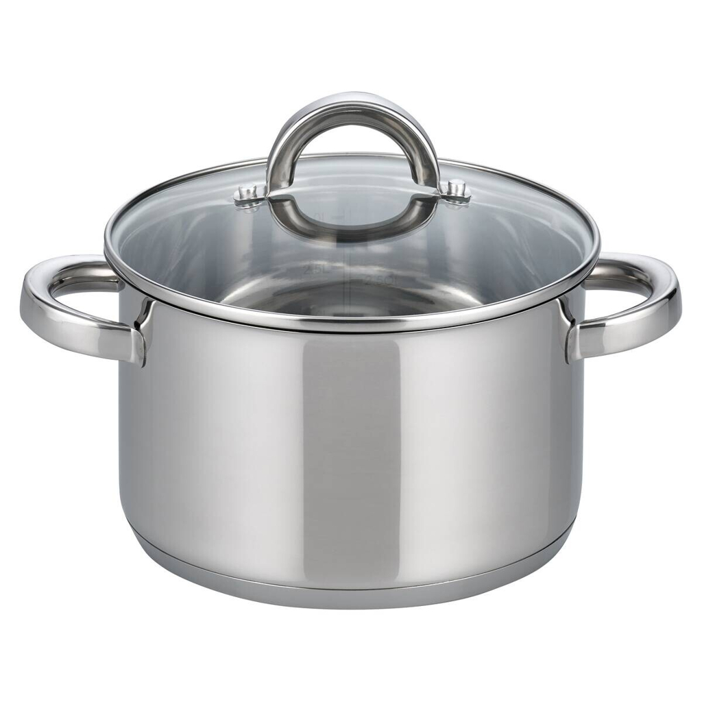 ELO Fleischtopf silber Edelstahl D: ca. 24 cm
