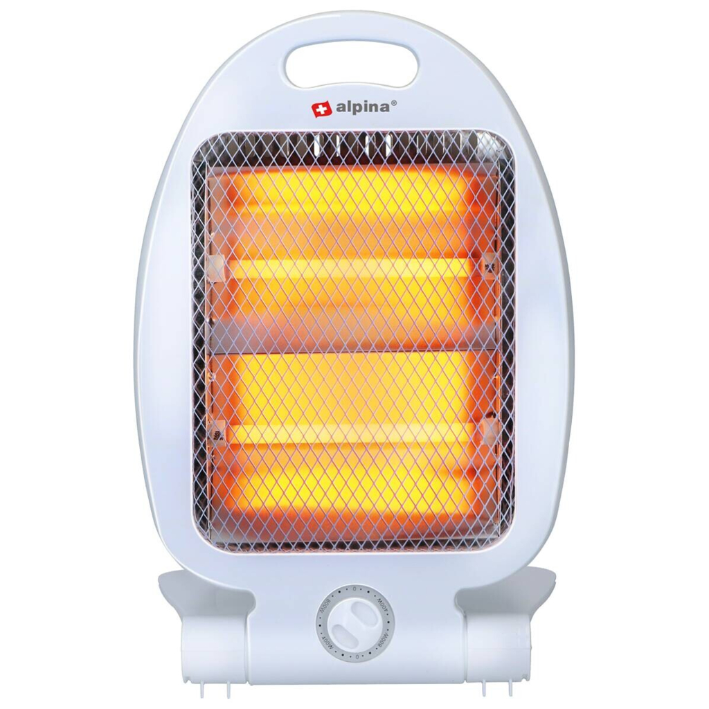 alpina Quarz-Heizstrahler 871125218212 LQ001 B/H/T: ca. 25x38x9 cm ca. 800 W