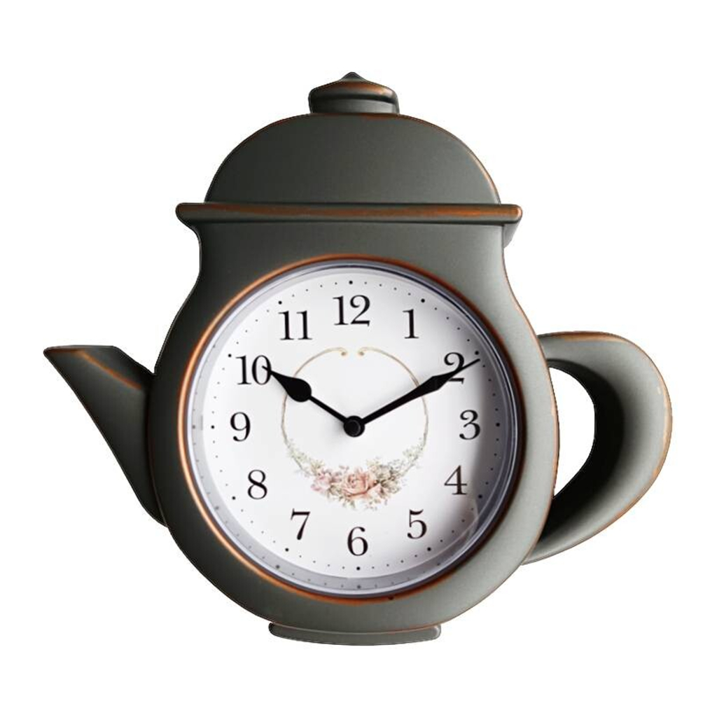 Mebus Wanduhr schwarz B/H/L/D: ca. 24,9x4,8x23x25 cm