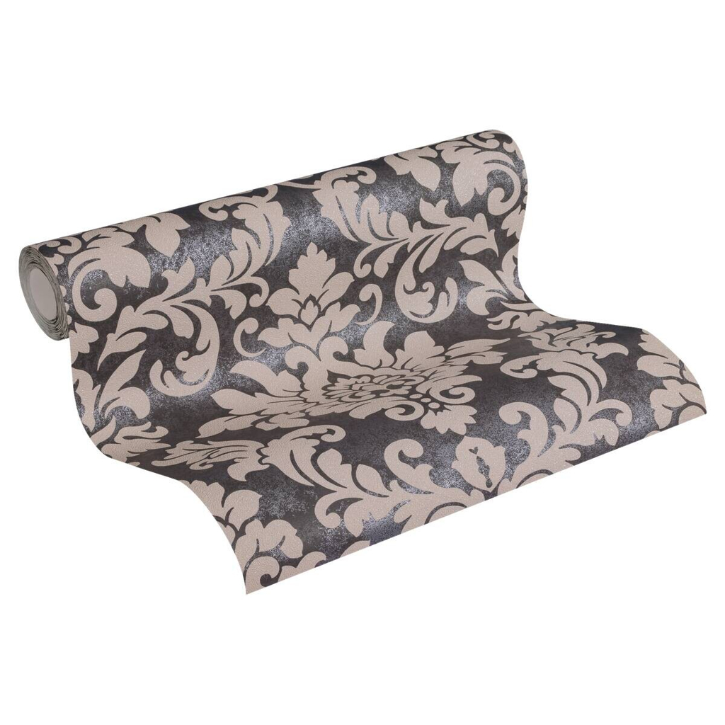A.S.Creation Vliestapete beige silber B/H/D: ca. 53x1005x9,8 cm