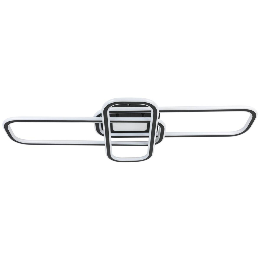 Nolo LED-Deckenleuchte Center schwarz Metall B/H/L: ca. 46x11x95 cm