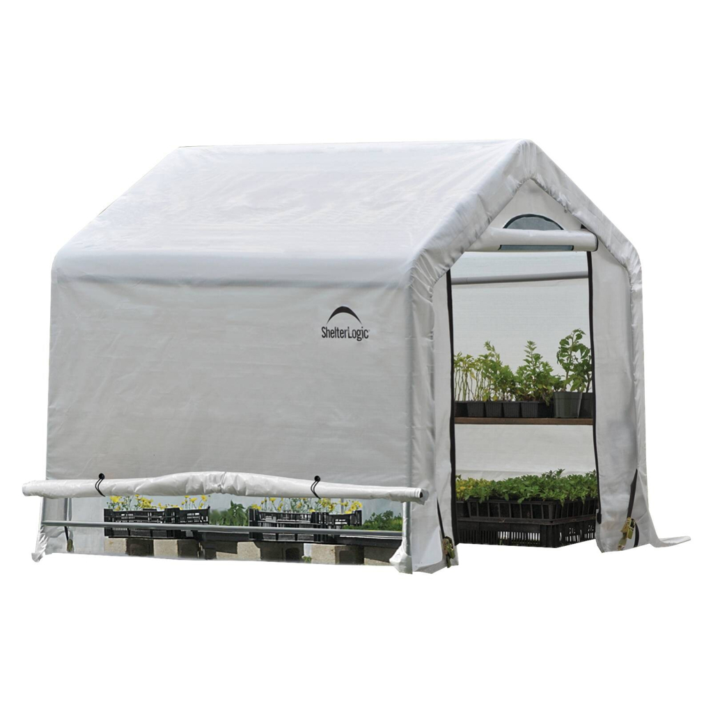ShelterLogic Gewächshaus 3,24qm B/H/L: ca. 180x180x180 cm