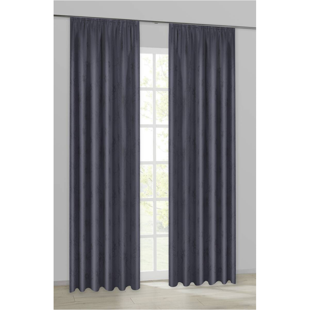 ACUS design collection Dekovorhang Paradiso anthrazit B/L: ca. 140x245 cm