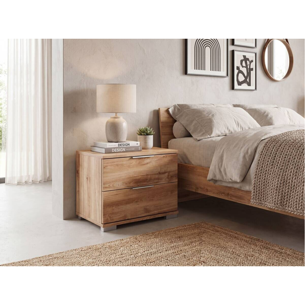 Nachtkonsole Easy Plus Eiche Nachbildung B/H/T: ca. 52x40x38 cm