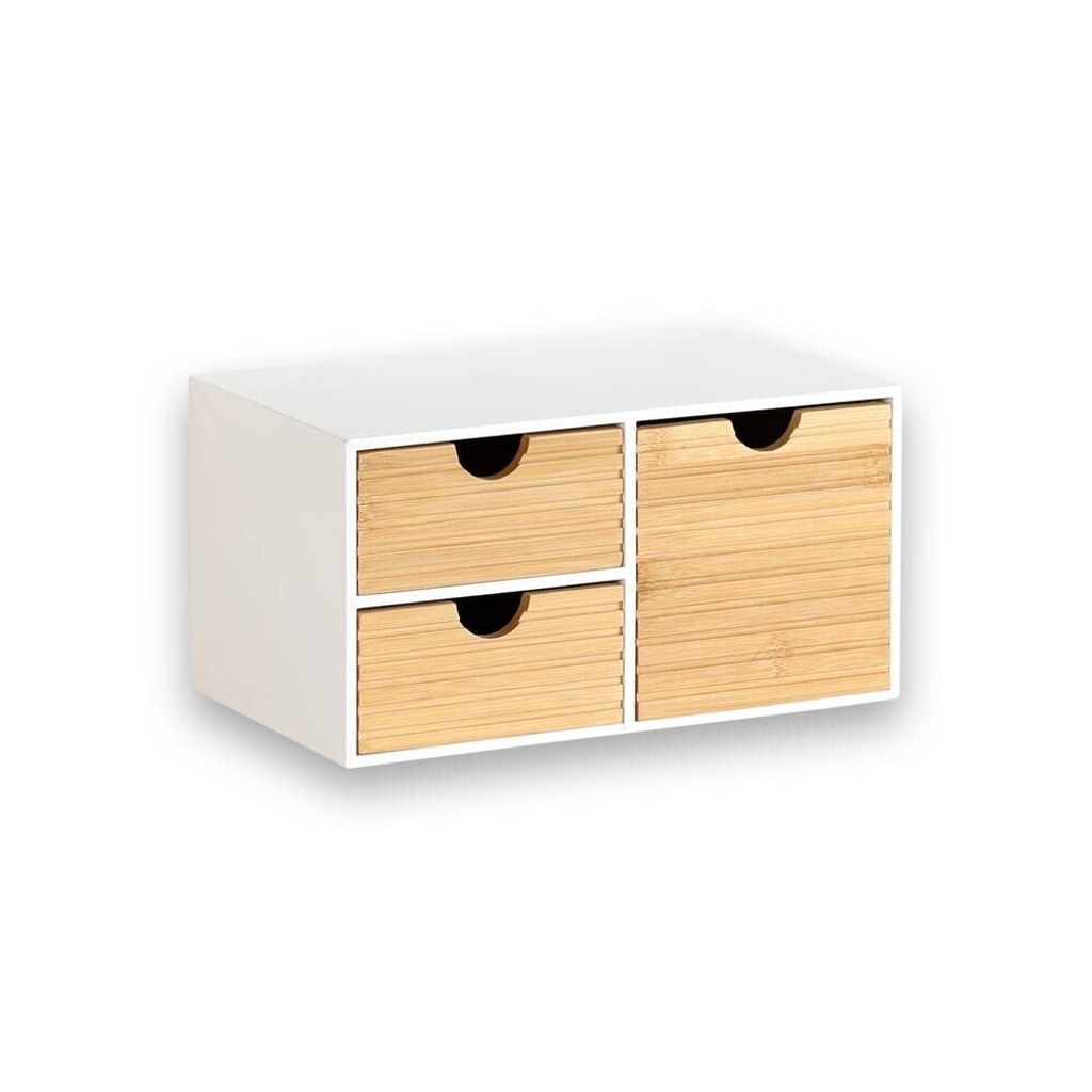 Kesper Organizer weiß Holz B/H/L: ca. 16x14x27 cm