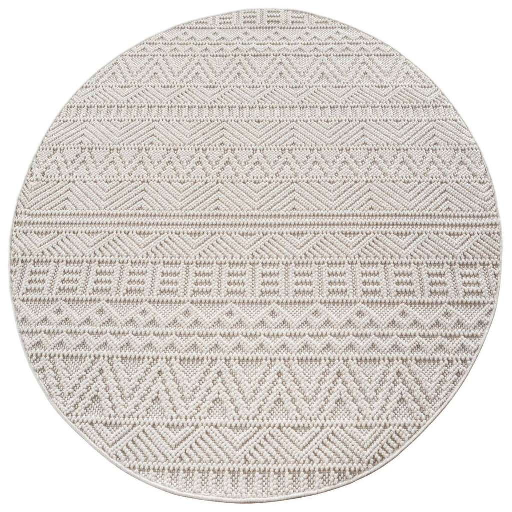 Ayyildiz Kurzflorteppich HELIX creme B/H/L: ca. 80x0,7x80 cm