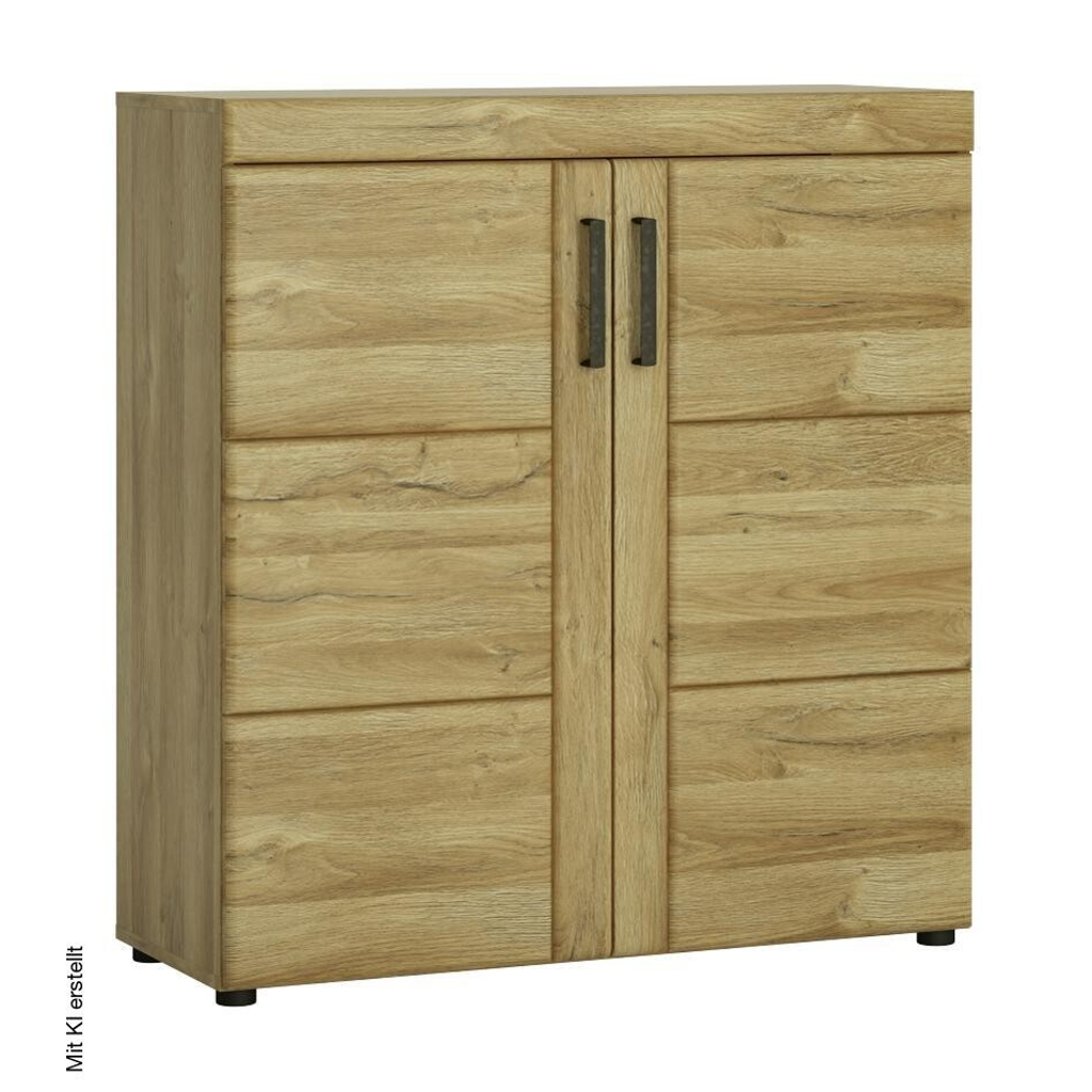 Schuhkommode Cortina Eiche Grand-Son Nachbildung B/H/T: ca. 93x100x38 cm