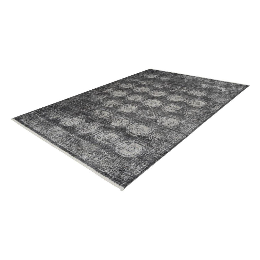 360Living Teppich Baroque anthrazit B/L: ca. 200x290 cm