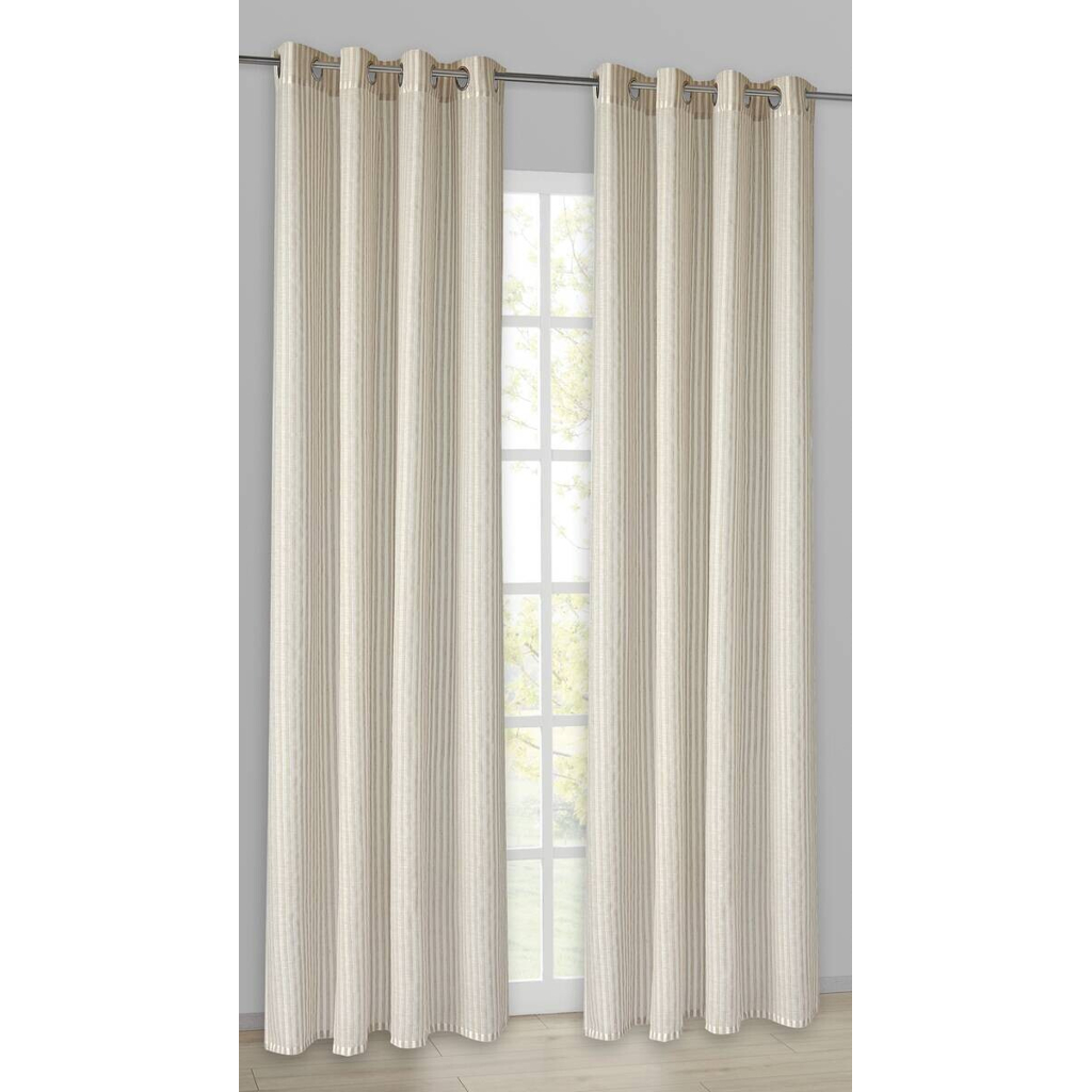 Esprit Ösenvorhang E-Sulva beige B/L: ca. 140x250 cm