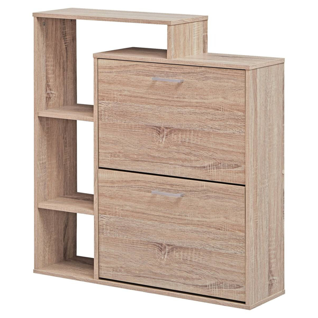 Schuhkipper Eiche Sonoma Nachbildung B/H/T: ca. 24x93x85 cm