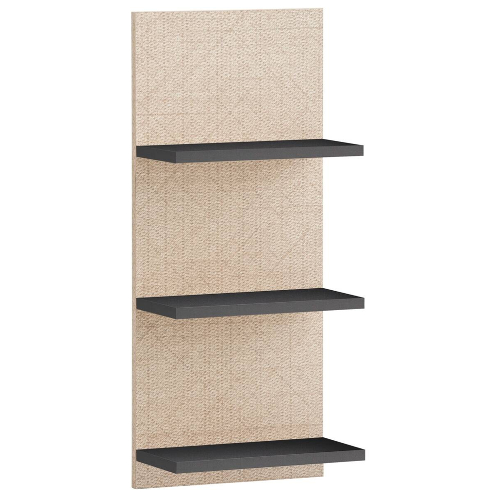 Regal Sander anthrazit Eiche Nachbildung B/H/T: ca. 30,3x70,2x17,5 cm