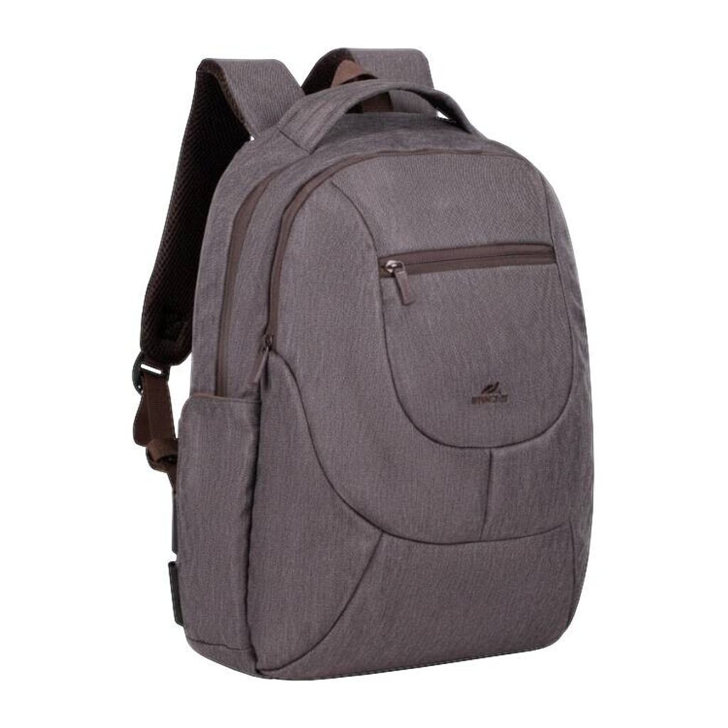 Rucksack grau B/H/L: ca. 15x31x46 cm