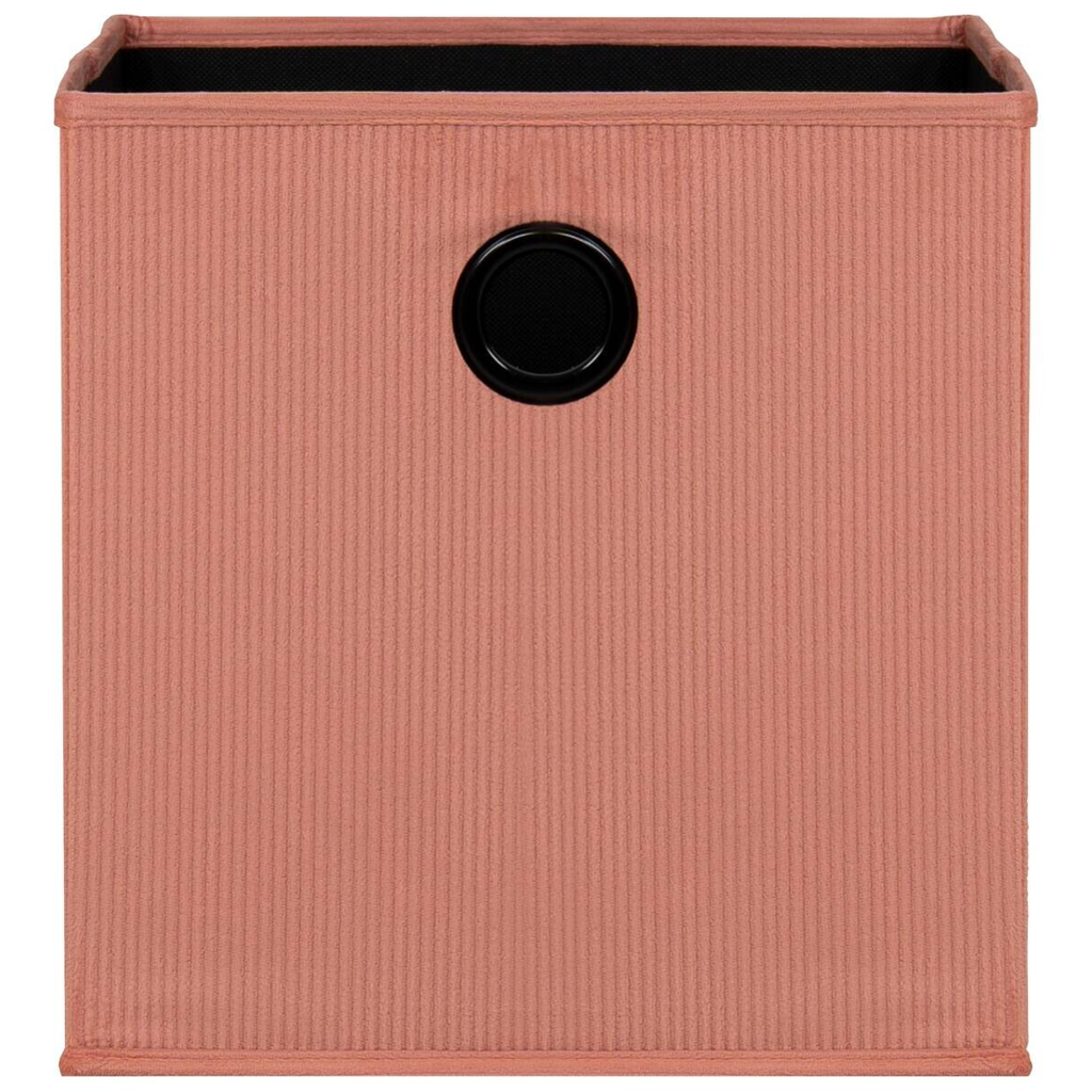 Stoffbox apricot B/H/T: ca. 32x32x32 cm